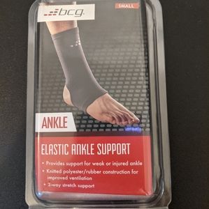 bcg Elastic Ankle Support size small black brand new